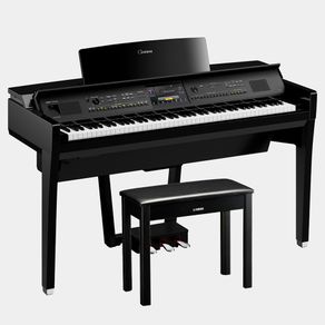 Piano Digital Yamaha CVP 809 PE Clavinova Polished Ebony -| C025076
